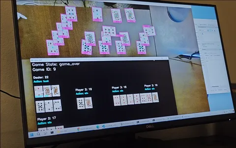 Blackjack Computer Vision: Feasibility prototype