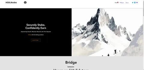 Hodlnodes: Ethereum staking infrastructure